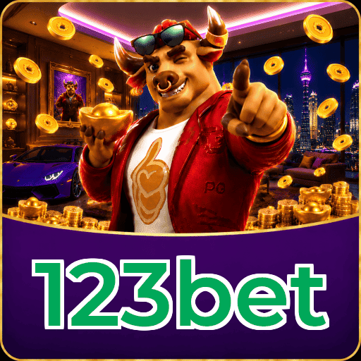 123bet Logo - Bônus com Rollover Justo